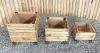 Artikelbild 4 des Artikels “QUADRATISCHER STEHPLATZ SET VON 3 (S: 21,5x21,5x15cm H, M: 26 x 26 x 22cm H, L: 30 x 30x 30cm H) INKL. KOKOSPLATTEN 13 MM PU FINISH “